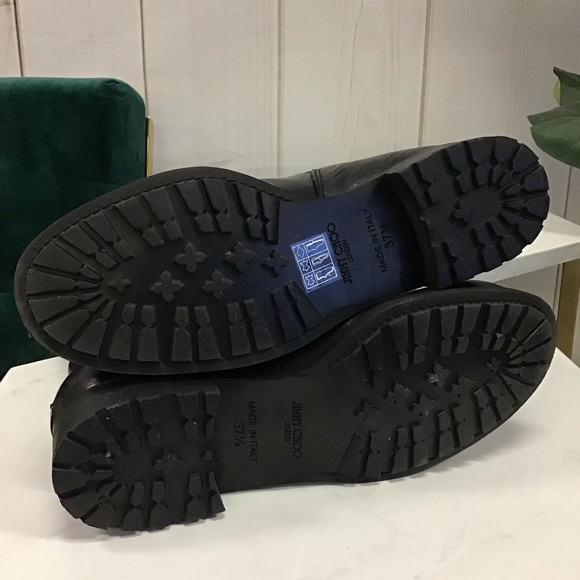 Jimmy Choo Bike Leather Boot - Picture 4 of 7